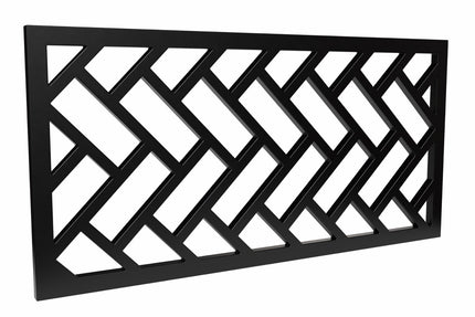HERRINGBONE - Gloss Black