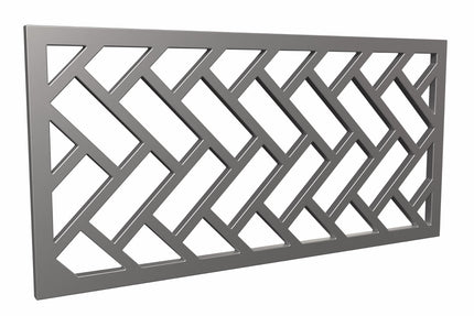 HERRINGBONE - Gloss Silver